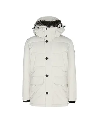 STRELLSON | Steppjacke PLAZA | hellgrau